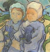 Vincent Van Gogh Two Children (nn04) USA oil painting artist